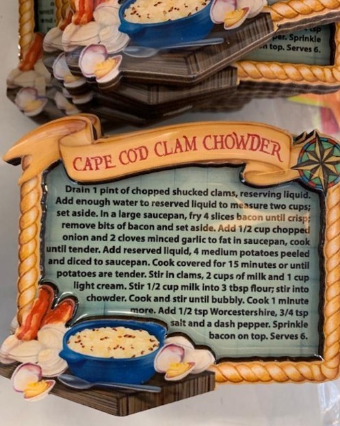 Cape Cod Clam Chowder Recipe Decor